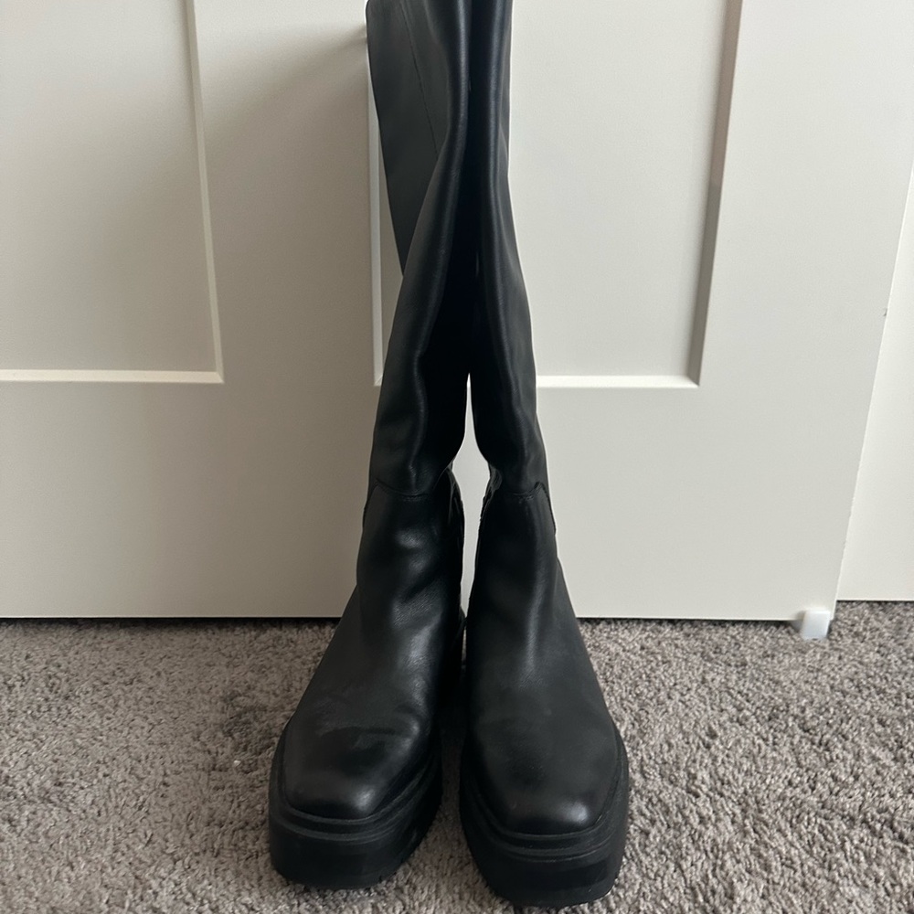 Sam Edelman Larina Waterproof Knee High Platform Boot